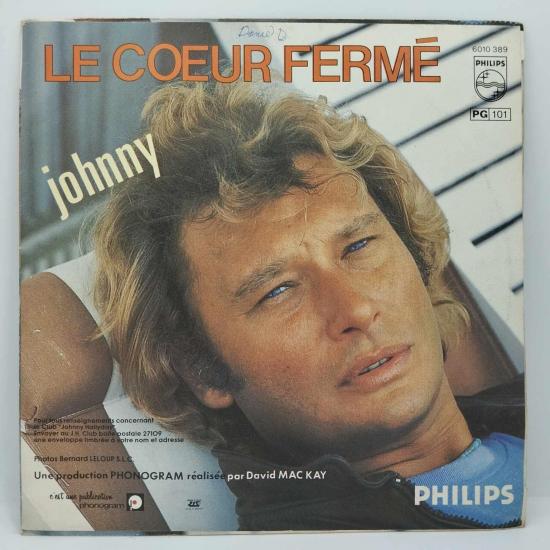 Johnny hallyday je t ai aimee single vinyle 45t occasion 1