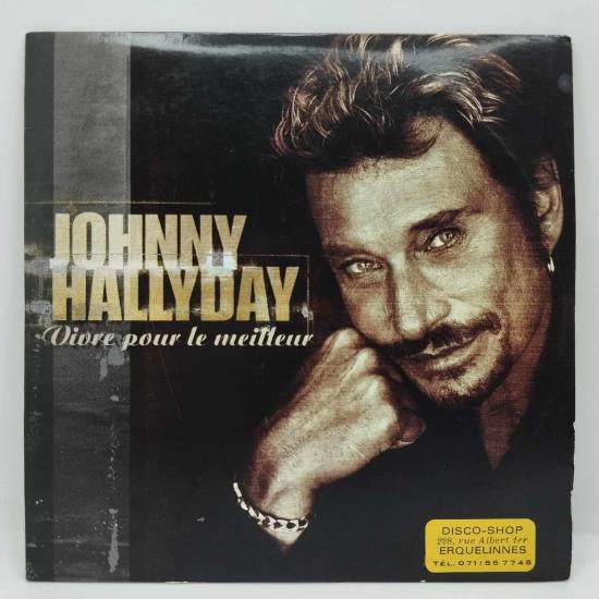 Johnny hallyday vivre pour le meilleur cd single occasion