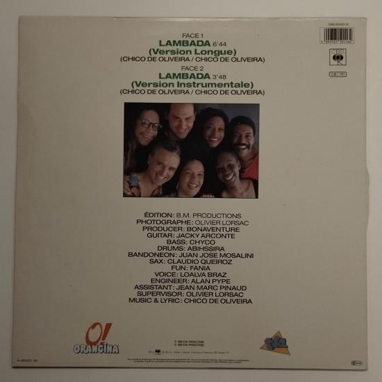 Kaoma lambada maxi single vinyle occasion 1