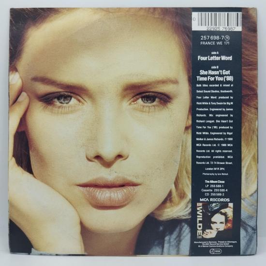 Kim wilde four letter word pressage allemagne single vinyle 45t occasion 1