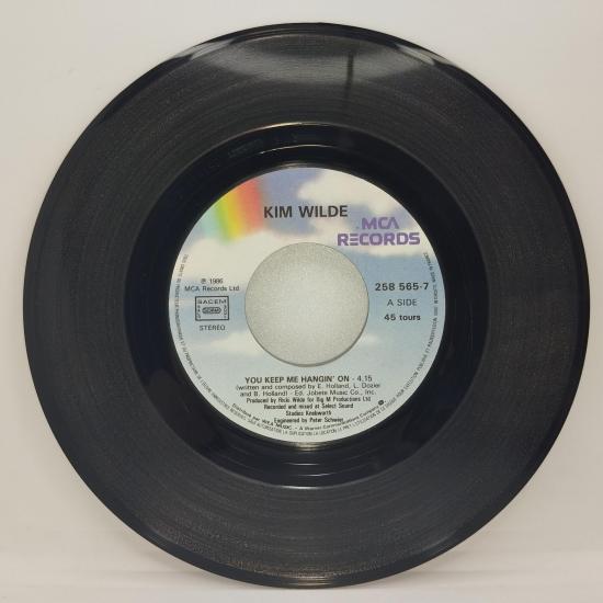 Kim wilde you keep me hangin on pressage france single vinyle 45t occasion 2