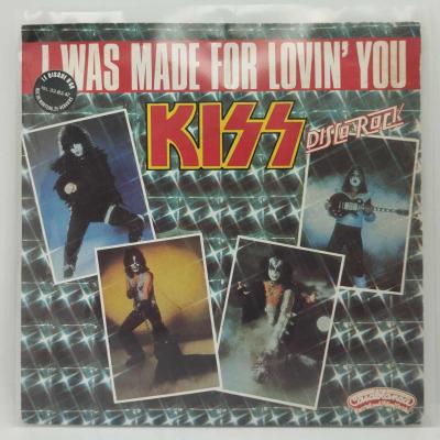 Kiss i was made for lovin you single vinyle 45t occasion