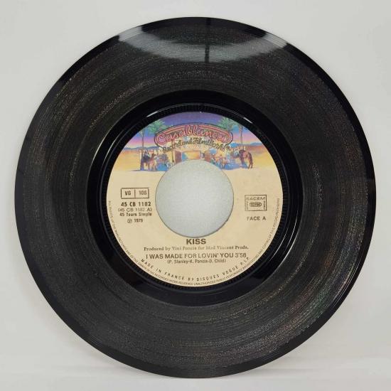 Kiss i was made for lovin you single vinyle 45t occasion 2