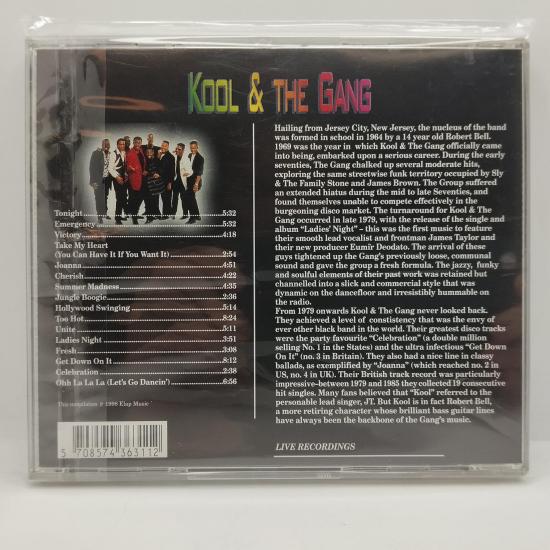 Kool the gang live album cd occasion 1