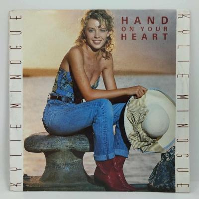 Kylie minogue hand on your heart single vinyle 45t occasion