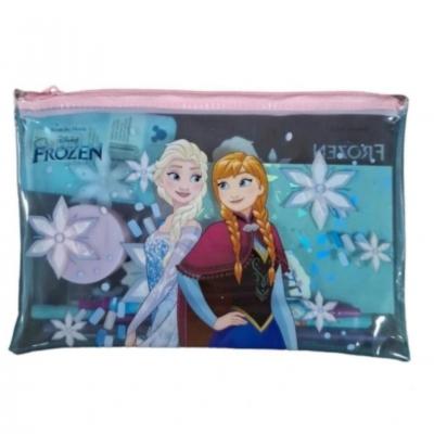 La reine des neiges trousse a crayons ensemble accessoires scolaire