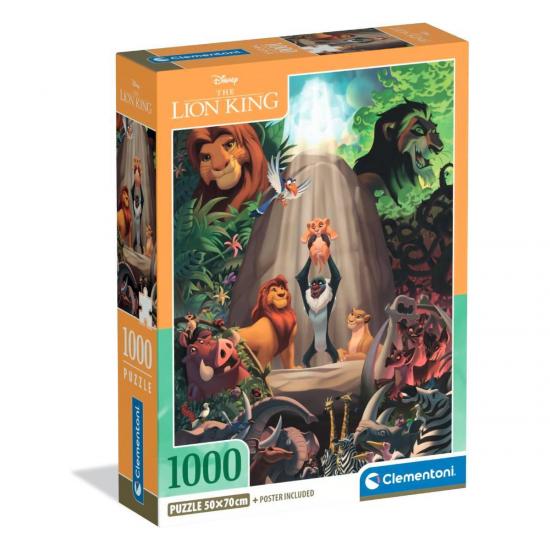 Le roi lion puzzle compact 1000 pieces