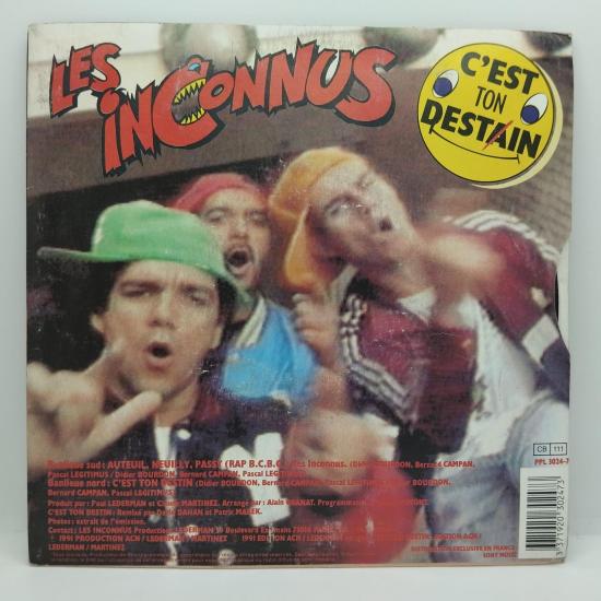 Les inconnus auteuil neuilly passy single vinyle 45t occasion 1