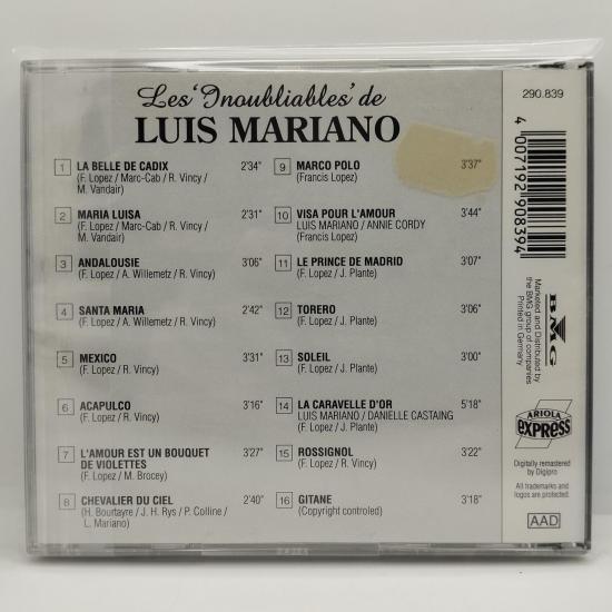 Luis mariano les inoubliables album cd occasion 1