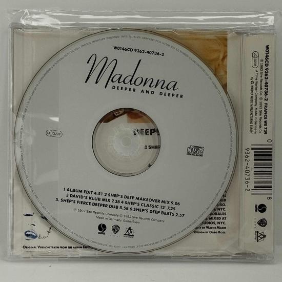 Madonna deeper and deeper maxi cd single occasion 1