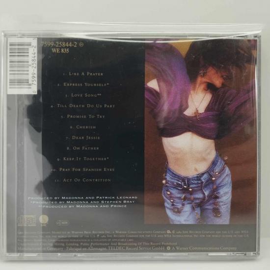 Madonna like a prayer album cd occasion 1