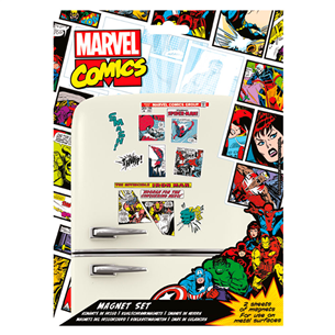 Marvel magnet set comic