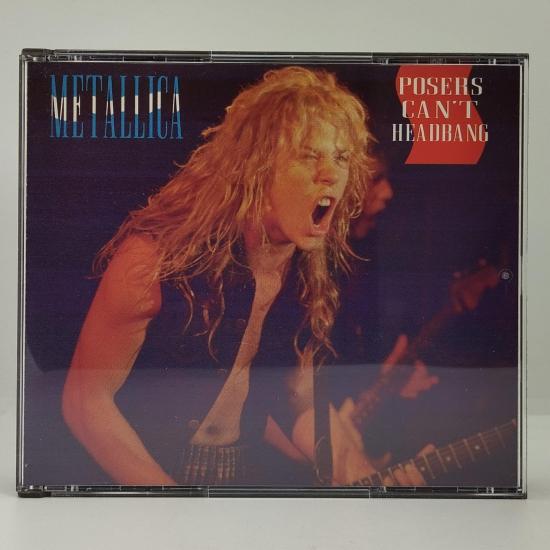 Metallica posers can t headbang live new orleans 1992 rare double album cd bootleg occasion