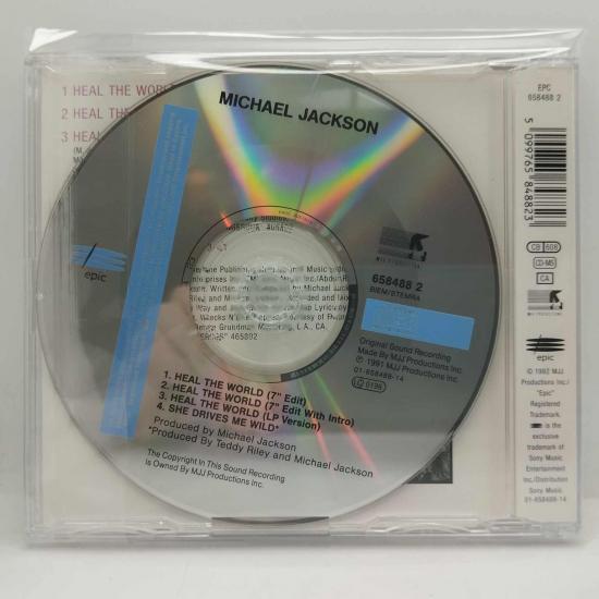 Michael jackson heal the world maxi cd single occasion 1