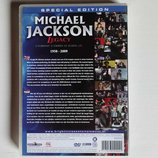 Michael jackson legacy dvd occasion 1