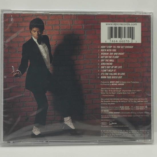 Michael jackson off the wall special edition album cd neuf 1