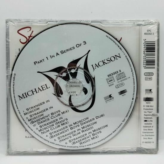 Michael jackson stranger in moscow maxi cd single part 1 neuf 1