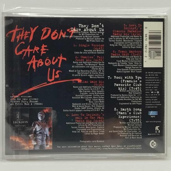 Michael jackson they don t care about us pressage usa maxi cd single occasion 1