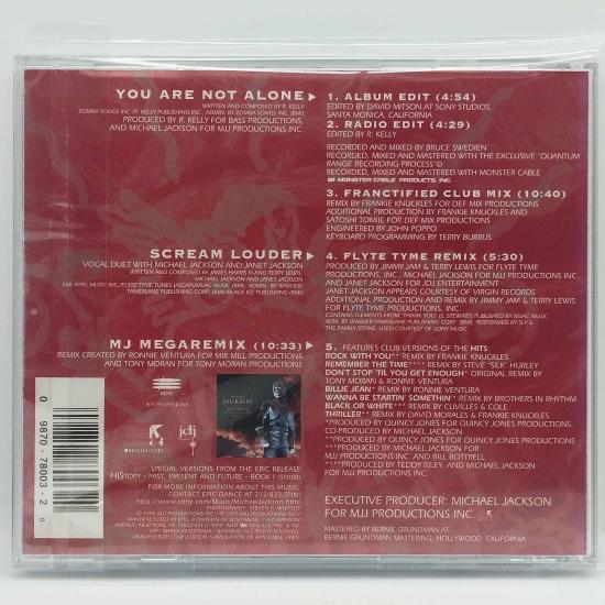 Michael jackson you are not alone pressage usa maxi cd single occasion 1