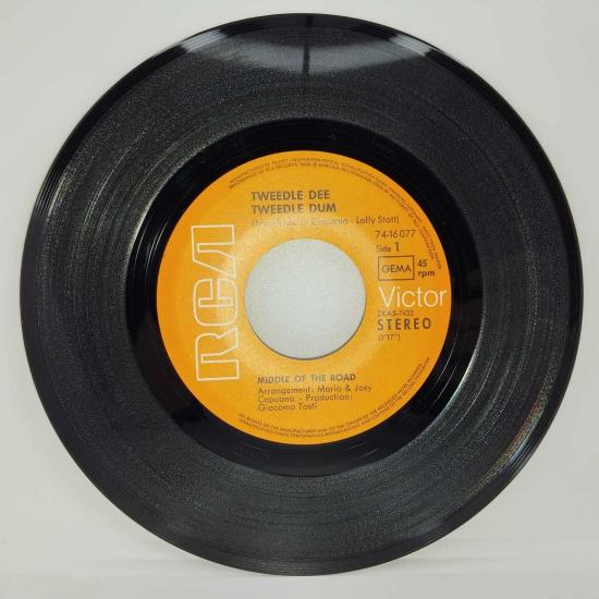 Middle of the road tweedle dee tweedle dum single vinyle 45t occasion 1