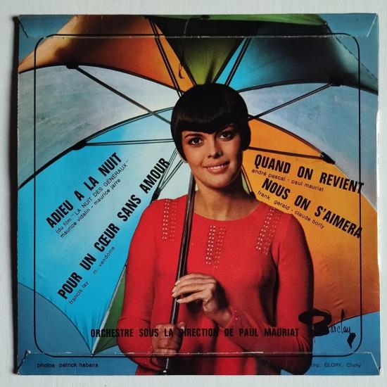 Mireille mathieu adieu la nuit single vinyle ep occasion 1