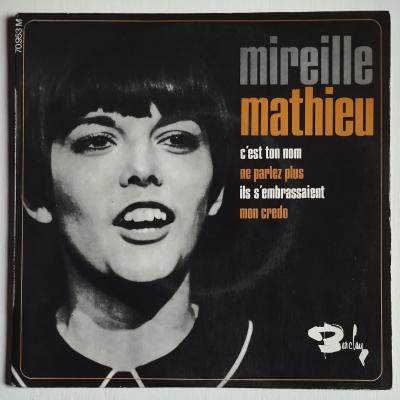 Mireille mathieu c est ton nom single vinyle ep occasion