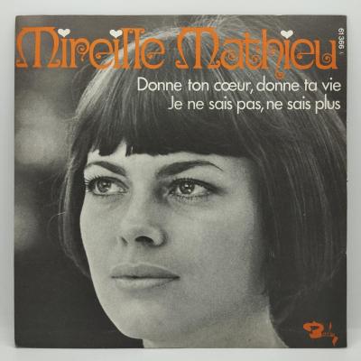 Mireille mathieu donne ton c ur donne ta vie single vinyle 45t occasion