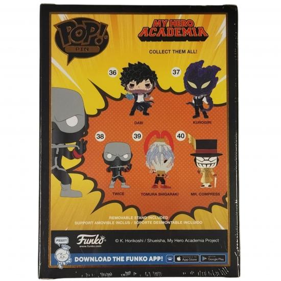 My hero academia pop large enamel pin n 38 twice 1