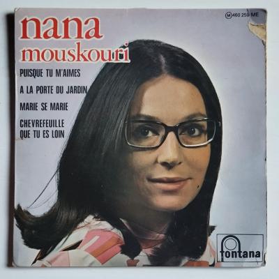 Nana mouskouri puisque tu m aimes single vinyle ep occasion