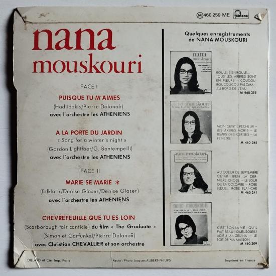 Nana mouskouri puisque tu m aimes single vinyle ep occasion 1