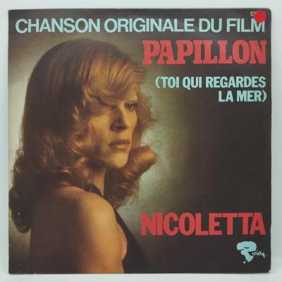 Nicoletta papillon toi qui regardes la mer single vinyle 45t occasion