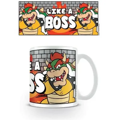 Nintendo mug super mario like a boss