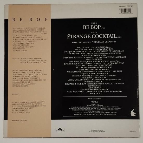 Nouvelles creatures be bop maxi single vinyle occasion 1