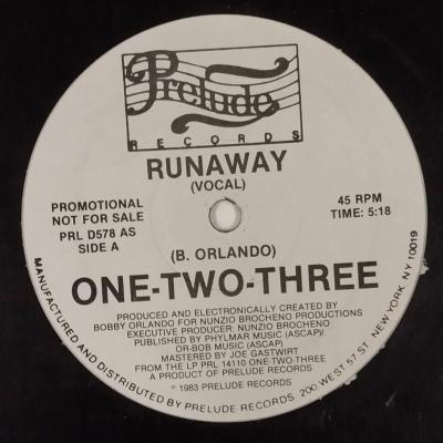 One two three runaway maxi single vinyle occasion