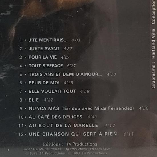 Patrick bruel juste avant album cd occasion 2