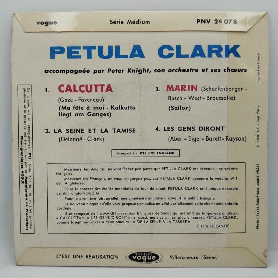 Petula clark calcutta single vinyle ep occasion 1