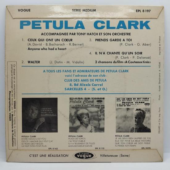 Petula clark ceux qui ont un coeur single vinyle ep occasion 1