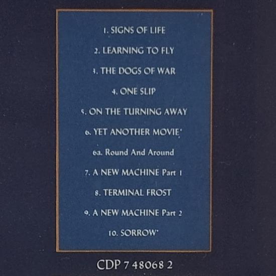 Pink floyd a momentary lapse of reason album cd occasion 2