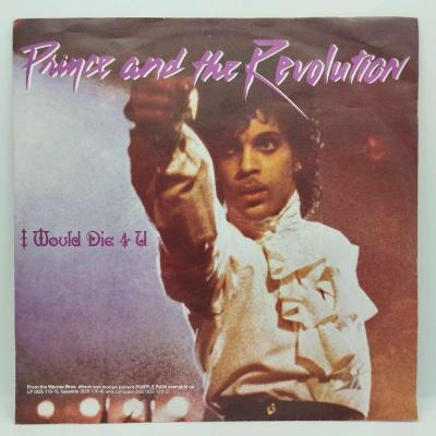 Prince and the revolution i would die 4 u single vinyle 45t occasion