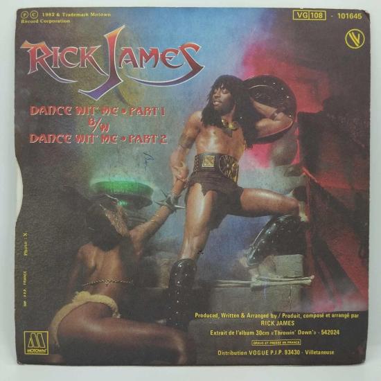 Rick james dance wit me single vinyle 45t occasion 1