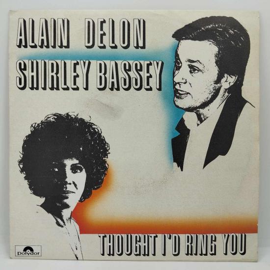 Shirley bassey alain delon thought i d ring you single vinyle 45t occasion