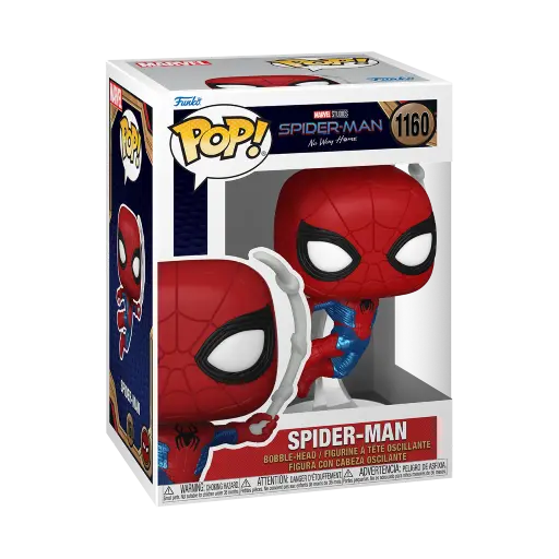 Spider man no way home pop marvel n 1160 sm finale suit