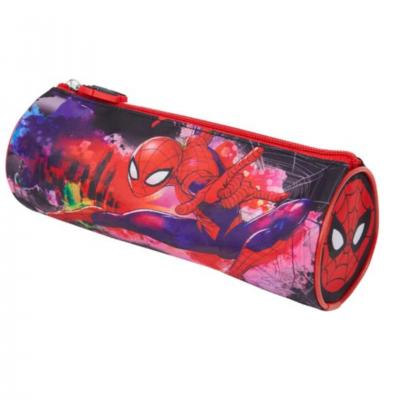 Spiderman trousse tube a crayons 22x8cm