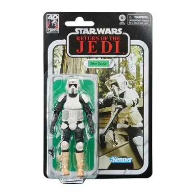 Star wars 6 40eme anniv biker scout fig black series 15cm