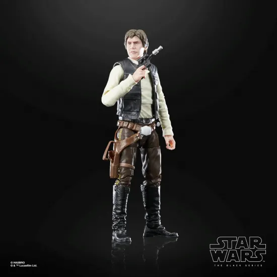 Star wars 6 40eme anniv han solo endor fig black series 15cm 6