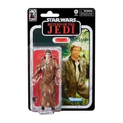 Star wars 6 40eme anniv han solo endor fig black series 15cm