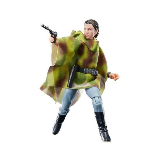 Star wars 6 40eme anniv princess leia endor fig black series 15cm 3