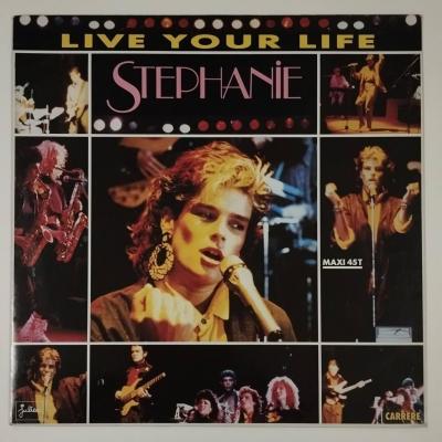 Stephanie de monaco live your life maxi single vinyle occasion