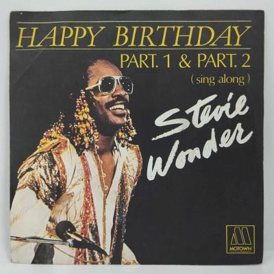 Stevie wonder happy birthday single vinyle 45t occasion