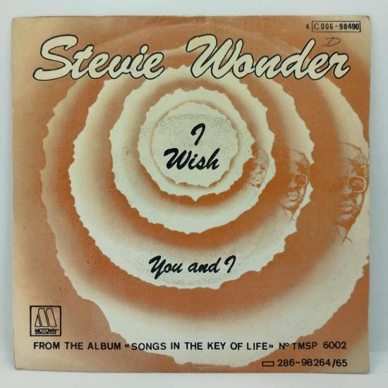 Stevie wonder i wish single vinyle 45t occasion